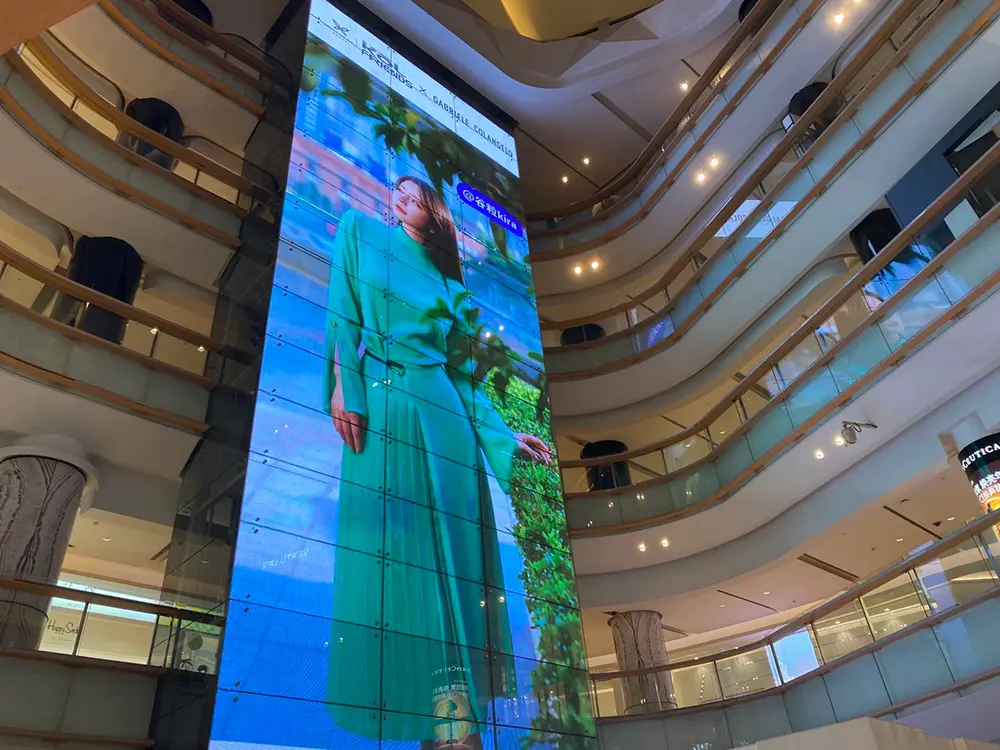 LED transparent screens