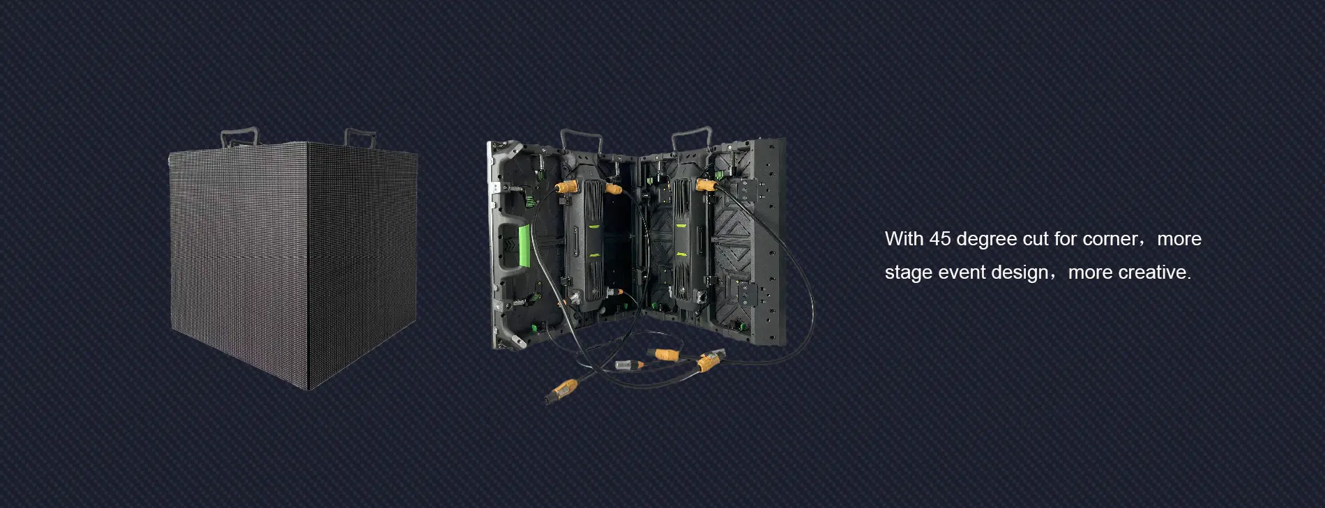 zain rental led screen display