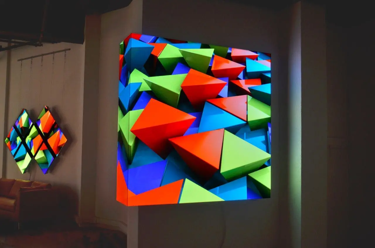 3d advertising led board
