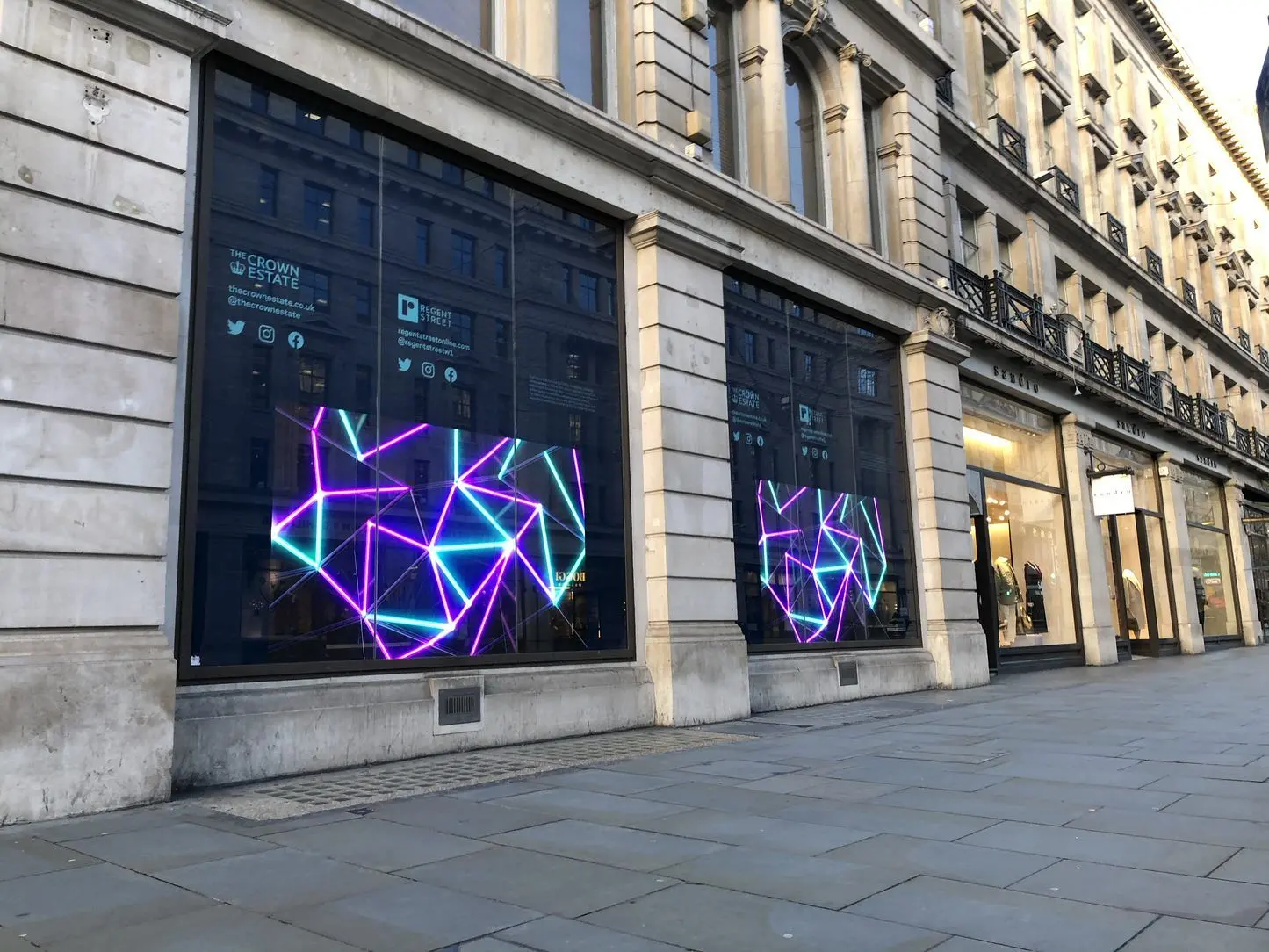 Adhesive LED Display