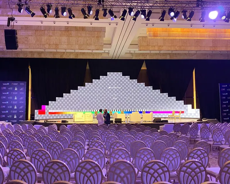 Zain Indoor Rental LED Screen Case