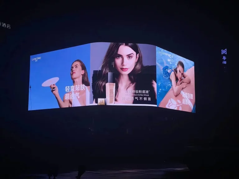 Zain Technology Outdoor 3D Curve Advertising Led Screen OH Series SMD P6,6