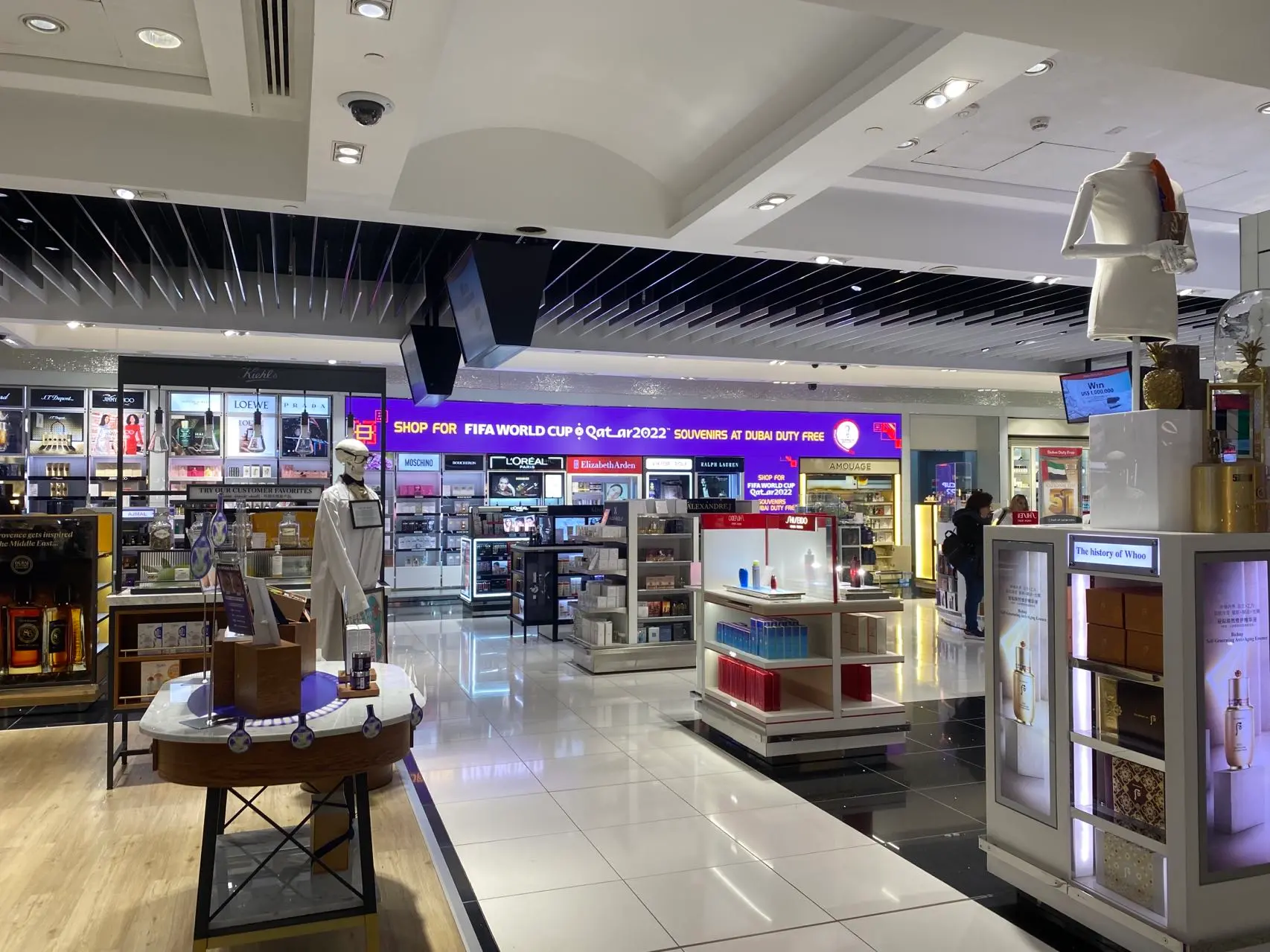 Zain Technology, Airport Duty Free Indoor Fixed LED Display AD Series P2.6